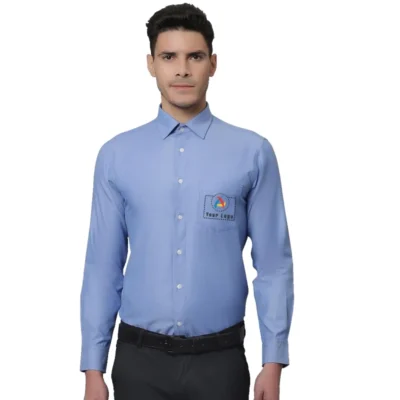 Cantabil Formal Shirt Blue Color | Corporate Gyft