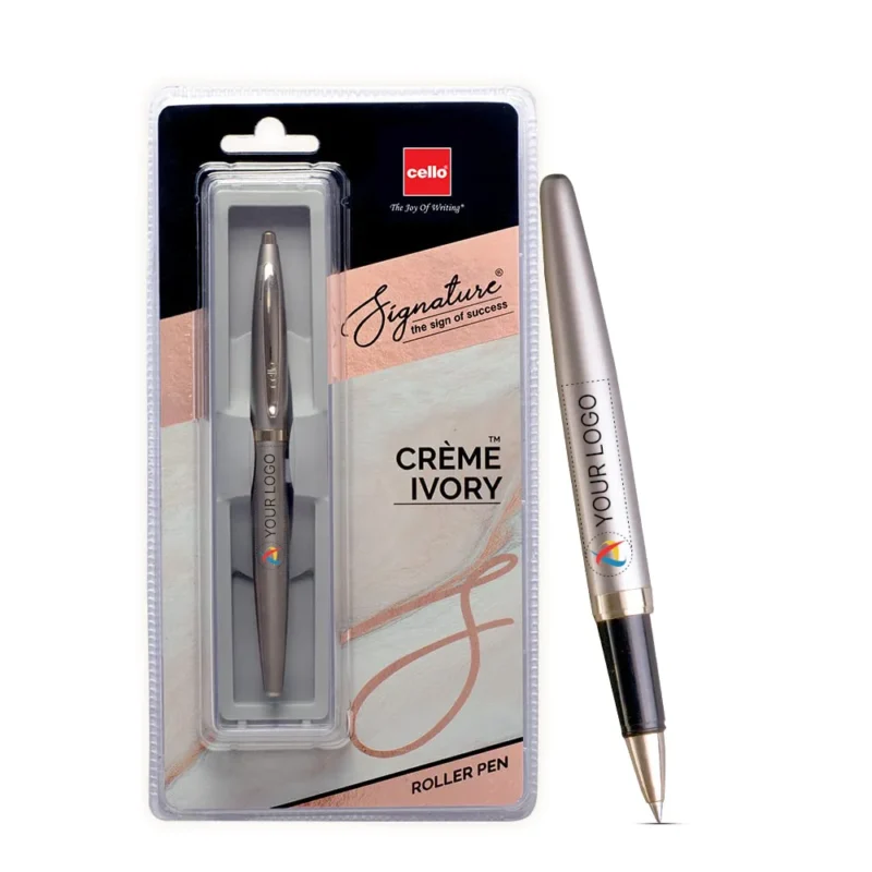 Cello Creme Ivory Roller Pen | CorporateGyft