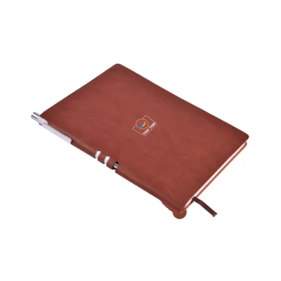 Urban Gear Cyrus Notebook Brown Color | CorporateGyft