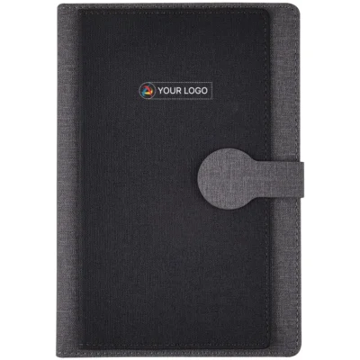 Urban Gear Elements Jute Traveller Notebook Grey Color | CorporateGyft