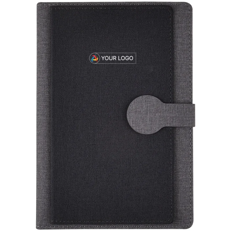 Urban Gear Elements Jute Traveller Notebook Grey Color | CorporateGyft