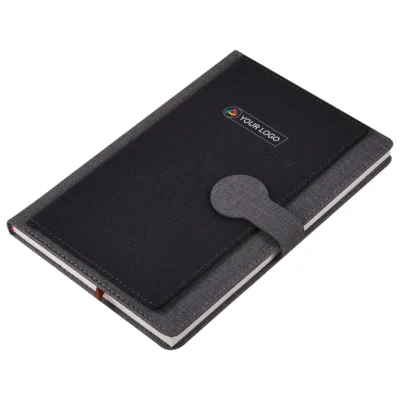 Urban Gear Elements Jute Traveller Notebook Grey Color | CorporateGyft