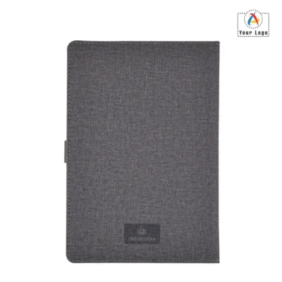 Urban Gear Elements Jute Traveller Notebook Grey Color | CorporateGyft