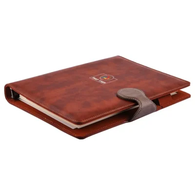 Urban Gear Elegant Executive Organizer Diary Brown Color | CorporateGyft