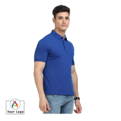 Greg Norman Polo T-Shirt Royal Blue Color | Corporate Gyft