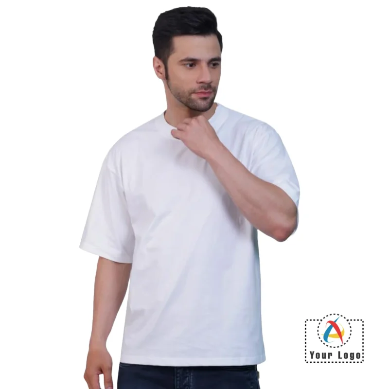 Inkludink Oversized T-Shirt White Color | CorporateGyft