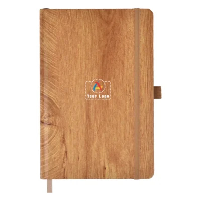 Urban Gear Lumber Eco-Friendly Notebook Light Brown Color | CorporateGyft