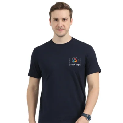 Reebok Round Neck T-Shirt Navy Blue Color | Corporate Gyft