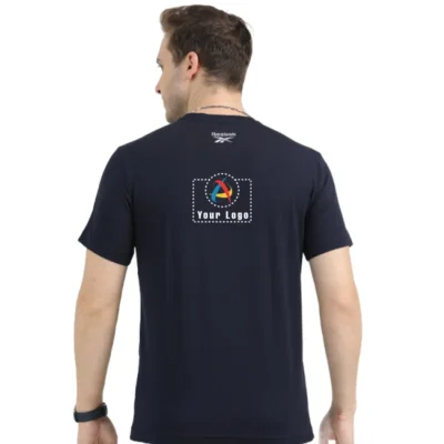 Reebok Round Neck T-Shirt Navy Blue Color | Corporate Gyft