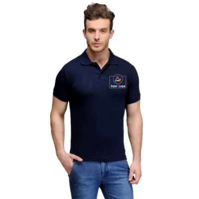 Six Degrees Polo T-Shirt Navy Blue Color | Corporate Gyft