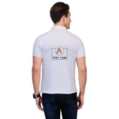 Six Degrees Polo T-Shirt White Color | Corporate Gyft