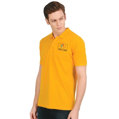 Six Degrees Polo T-Shirt Yellow Color | Corporate Gyft