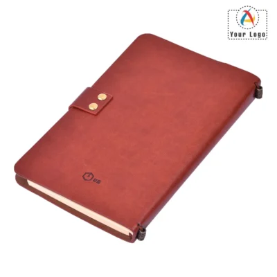 Urban Gear Traveller 2.0 Refillable Travel Journal Brown Color | CorporateGyft