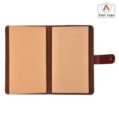 Urban Gear Traveller 2.0 Refillable Travel Journal Brown Color | CorporateGyft