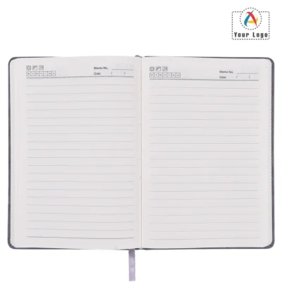 Urban Gear Vector Notebook Grey Color | CorporateGyft