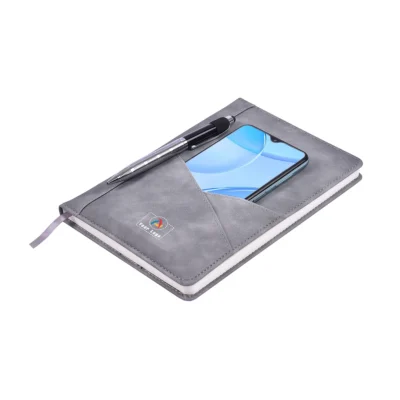 Urban Gear Vector Notebook Grey Color | CorporateGyft
