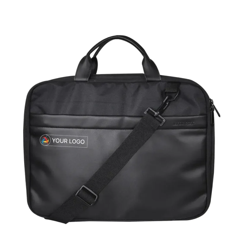 Weekender Executive Laptop Bag Black Color | CorporateGyft