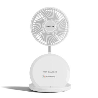 Aerocharge Wireless Charger Table Fan | Corporate Gyft