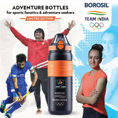 Buy Borosil Adventure Bottle in bulk for Corporate Gifting | Corporate Gyft