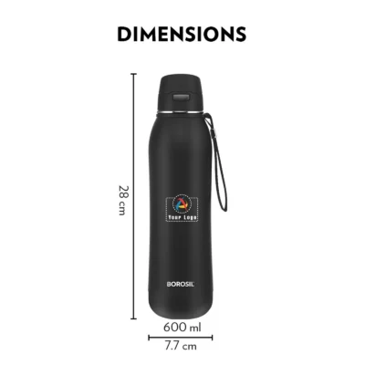 Buy Borosil Rivera Bottle in bulk for Corporate Gifting | Corporate Gyft