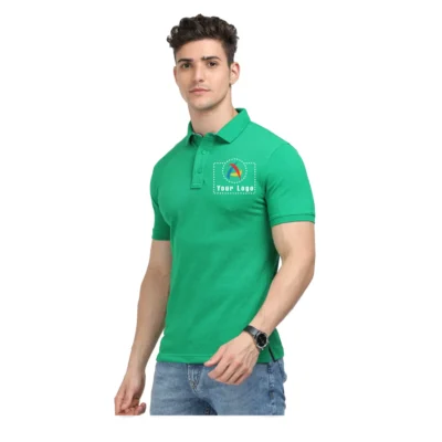 Greg Norman Polo T-Shirt Green Color | Corporate Gyft