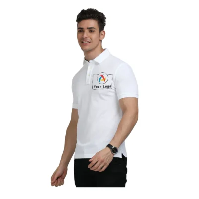 Greg Norman Polo T-Shirt White Color | Corporate Gyft