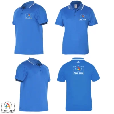 Buy Adidas Climalite Dryfit Blue T-Shirt in bulk for Corporate Gifting | Corporate Gyft