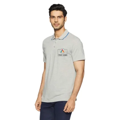 Buy Adidas Grey Poly Cotton T-Shirt in bulk for Corporate Gifting | Corporate Gyft