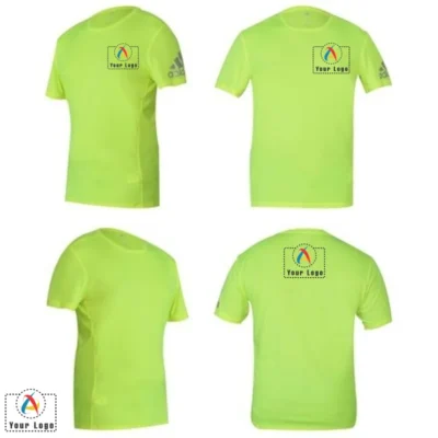 Buy Adidas Green Round Neck Dryfit T-Shirt in bulk for Corporate Gifting | Corporate Gyft