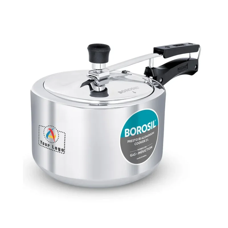 Buy Borosil Presto Induction Base Aluminum Pressure Cooker in bulk for Corporate Gifting | Corporate Gyft