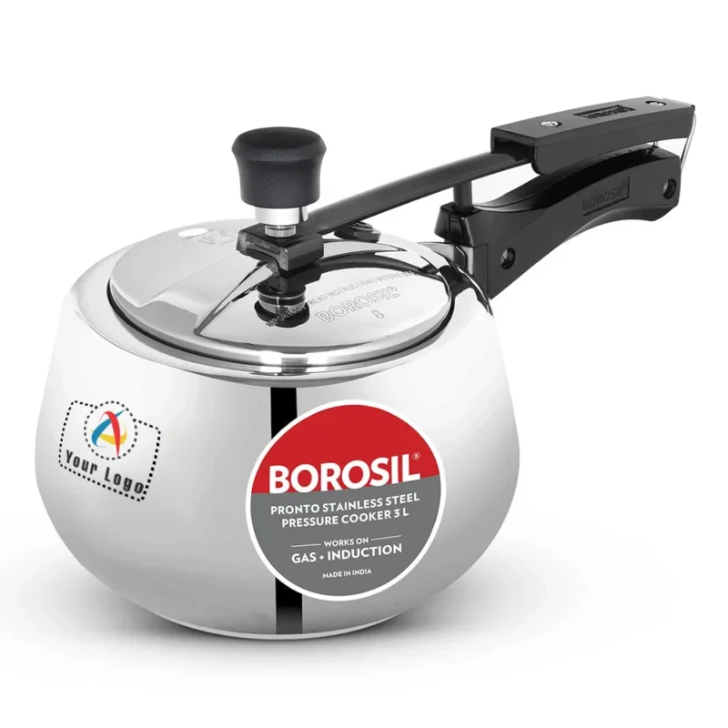 Buy Borosil Pronto SS Pressure Cooker in bulk for Corporate Gifting | Corporate Gyft