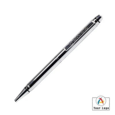 Buy Cross Agenda Silver Chrome Pen in bulk for Corporate Gifting | Corporate Gyft