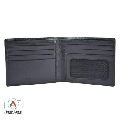 Buy Cross Ariel Black Leather Bi-Fold Wallet in bulk for Corporate Gifting | Corporate Gyft