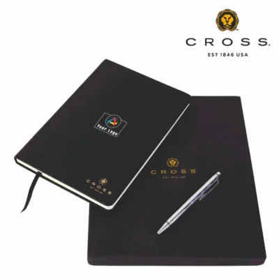 Buy Cross Diary and Pen Gift Set in bulk for Corporate Gifting | Corporate Gyft