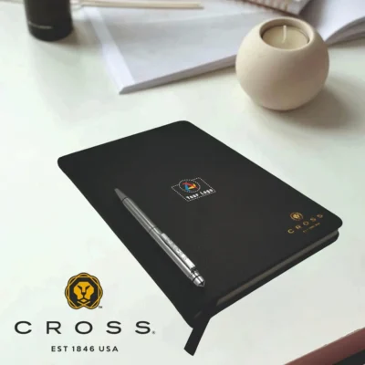 Buy Cross Diary and Pen Gift Set in bulk for Corporate Gifting | Corporate Gyft