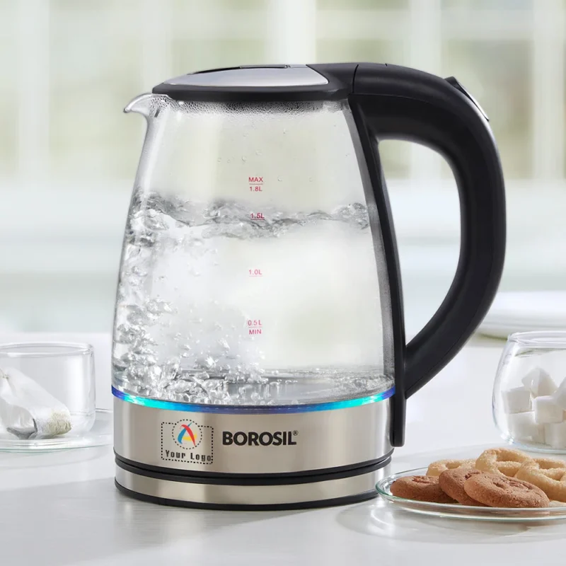 Buy Borosil Electric Glass Kettle in bulk for Corporate Gifting | Corporate Gyft