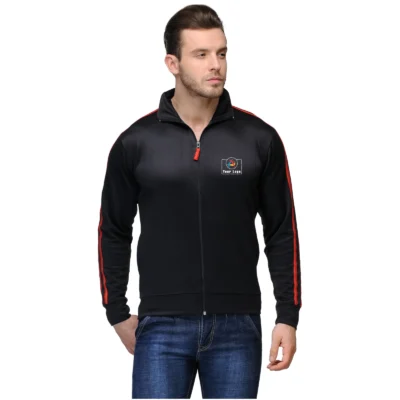 Buy Scott Red Stripe Jacket in bulk for Corporate Gifting | Corporate Gyft