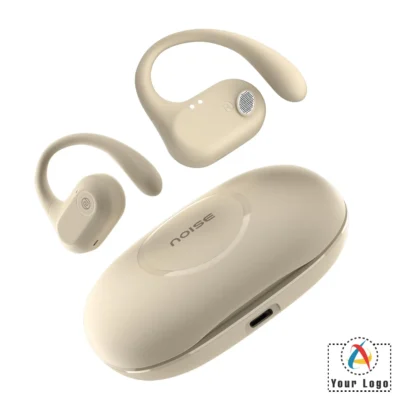 Buy Noise Cream Pure Pods Wireless Headphones in bulk for Corporate Gifting | Corporate Gyft