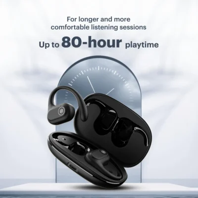 Buy Noise Black Pure Pods Wireless Headphones in bulk for Corporate Gifting | Corporate Gyft