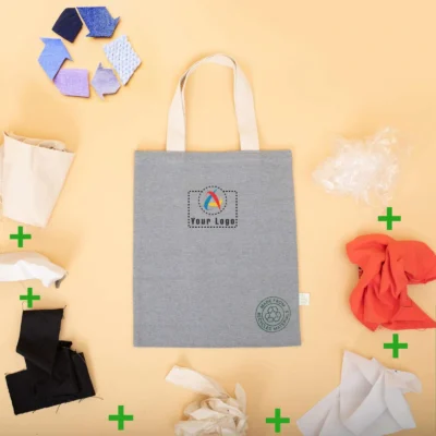 Buy Oblique Ash Recycled Tote Bag in bulk for Corporate Gifting | Corporate Gyft