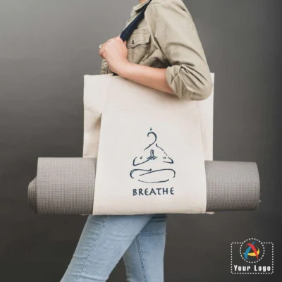 Buy Oblique Yogas Canvas Bag in bulk for Corporate Gifting | Corporate Gyft