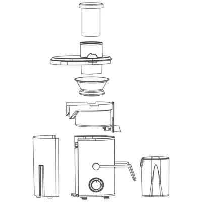 Borosil Primus Juicer | CorporateGyft