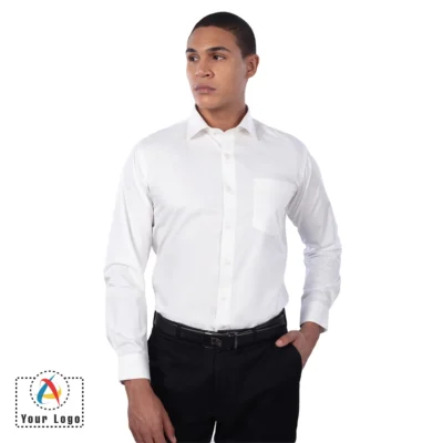 Buy Police White Formal Office Wear Shirt in bulk for Corporate Gifting | Corporate Gyft