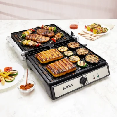 Buy Borosil Super Jumbo 180° Grill Sandwich Maker in bulk for Corporate Gifting | Corporate Gyft