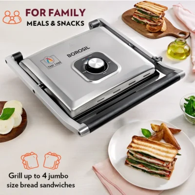 Buy Borosil Super Jumbo Grill Sandwich Maker in bulk for Corporate Gifting | Corporate Gyft