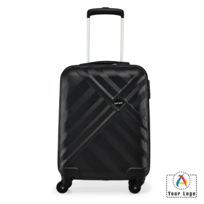 Buy Nasher Miles Black Crystal Trolley Bag in bulk for Corporate Gifting | Corporate Gyft