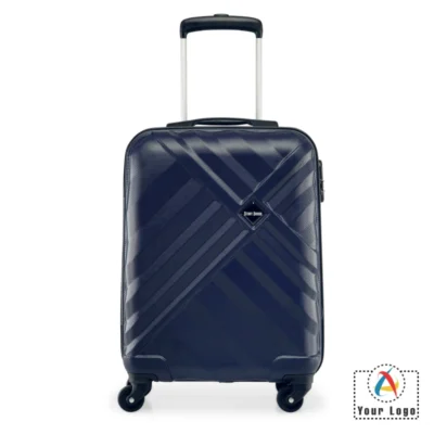 Buy Nasher Miles Blue Crystal Trolley Bag in bulk for Corporate Gifting | Corporate Gyft