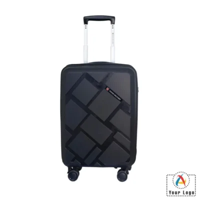 Buy Swiss Military Star Black Trolley Bag in bulk for Corporate Gifting | Corporate Gyft