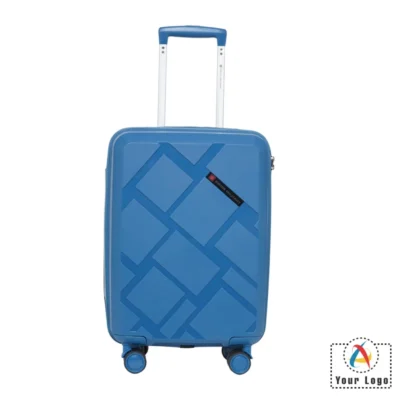 Buy Swiss Military Star Blue Trolley Bag in bulk for Corporate Gifting | Corporate Gyft