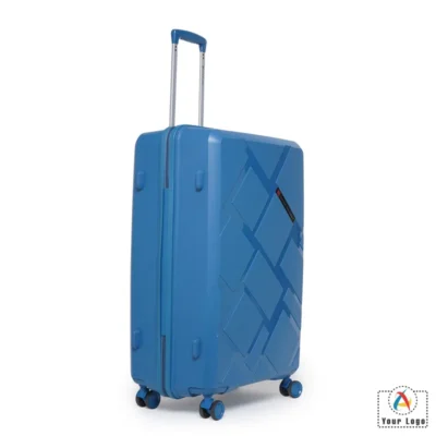 Buy Swiss Military Star Blue Trolley Bag in bulk for Corporate Gifting | Corporate Gyft